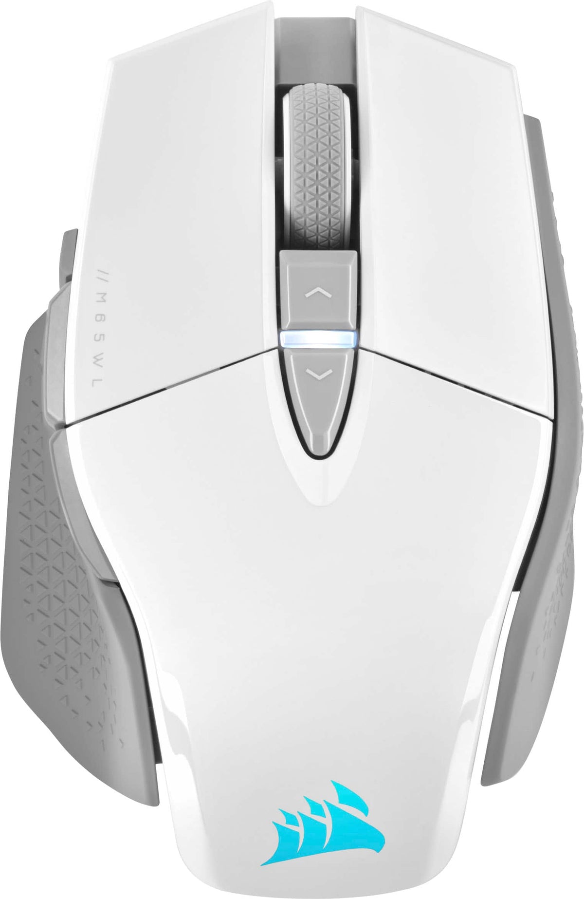 CORSAIR - M65 RGB Ultra Tunable Wireless FPS/MOBA/MMO Optical Gaming Mouse with Slipstream Technology - Wireless - White