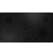 GE Profile - 36" Electric Built In Cooktop - Black