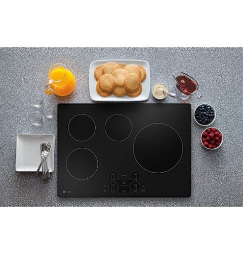 GE Profile - ENERGY STAR 30" Built-In Electric Induction Cooktop - Black