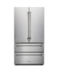 Thor Kitchen - 36 in. Wide 22.5 Cu. Ft. Professional French Door Counter Depth Refrigerator with Ice Maker - Stainless Steel