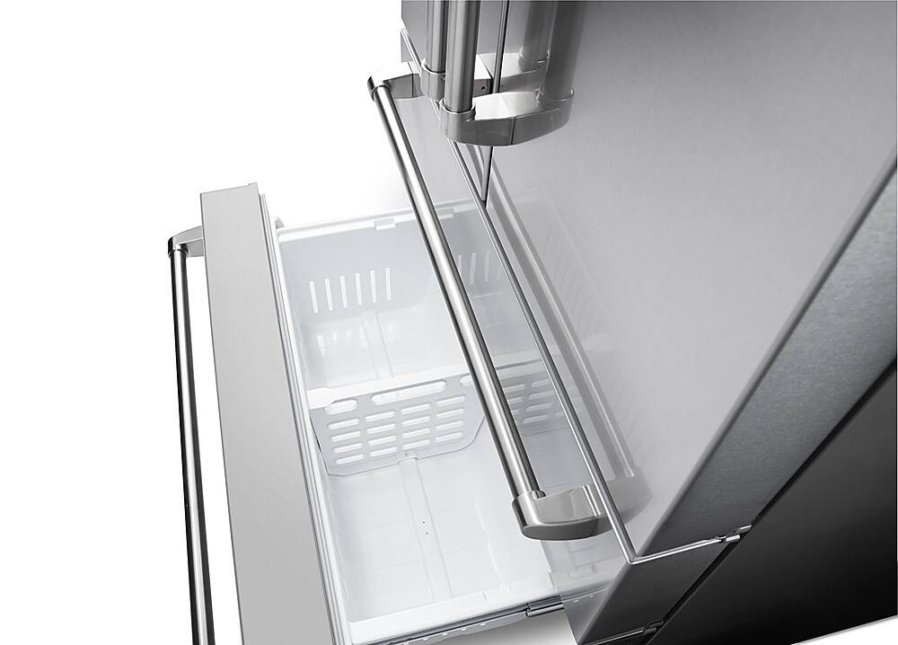 Thor Kitchen - 36 in. Wide 22.5 Cu. Ft. Professional French Door Counter Depth Refrigerator with Ice Maker - Stainless Steel