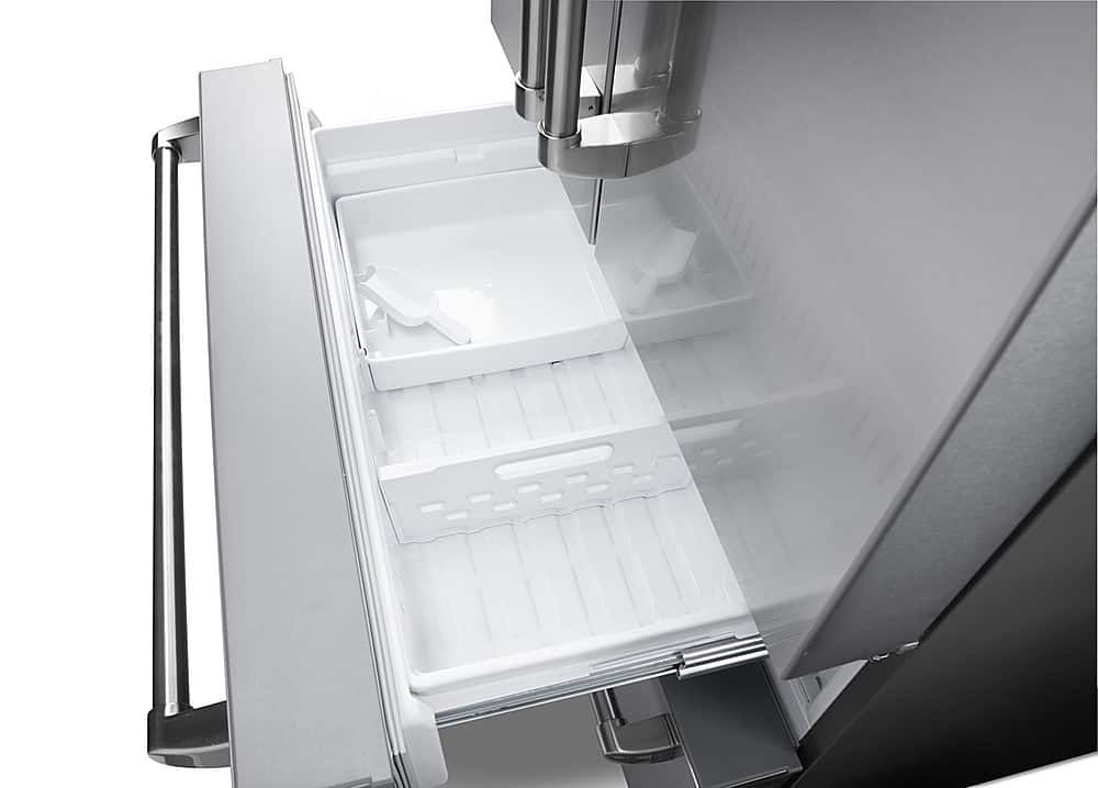 Thor Kitchen - 36 in. Wide 22.5 Cu. Ft. Professional French Door Counter Depth Refrigerator with Ice Maker - Stainless Steel