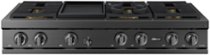 Dacor - 48 in. Wide 6 Burner Built-In Gas Rangetop withGriddle - Graphite Steel