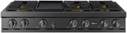 Dacor - 48 in. Wide 6 Burner Built-In Gas Rangetop withGriddle - Graphite Steel