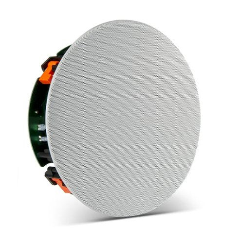 JBL - Stage In-Ceiling Loudspeaker with 1" Aluminum Dome Tweeter and 8" Polycellulose Cone Woofer - Black