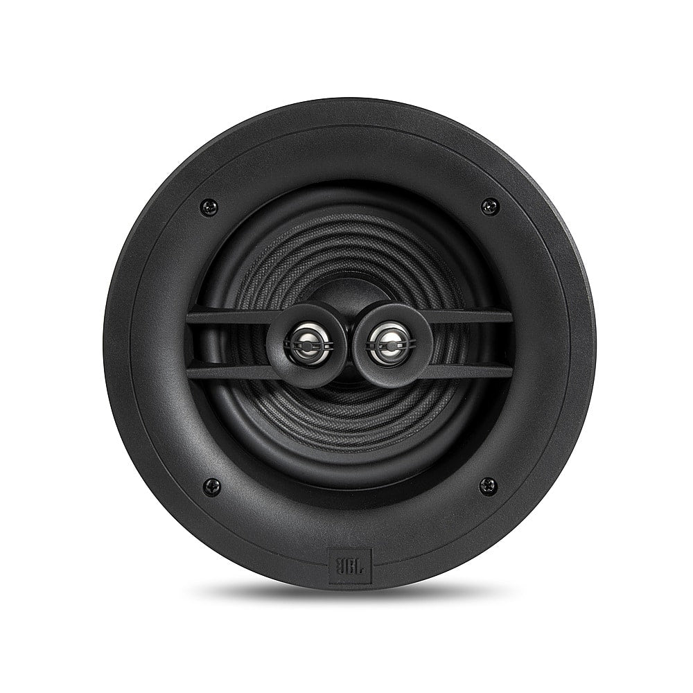 JBL - Stage In-Ceiling Loudspeaker With Dual 3/4" Aluminum Dome Tweeters and 6.5" Polycellulose Cone Woofer - Black