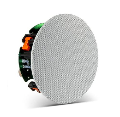 JBL - Stage In-Ceiling Loudspeaker With Dual 3/4" Aluminum Dome Tweeters and 6.5" Polycellulose Cone Woofer - Black