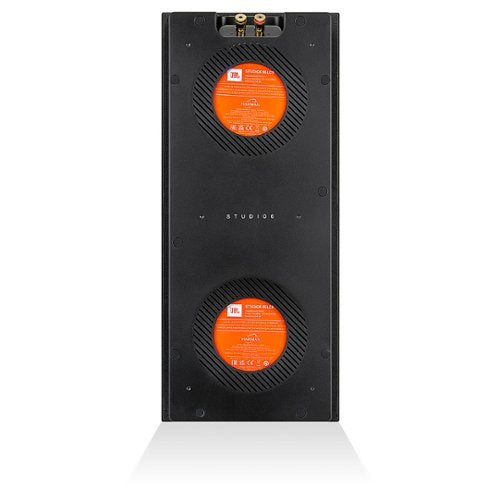 JBL - Studio 6 Dual-6.5" 2-Way In-Wall Speaker with Compression Tweeter - Black