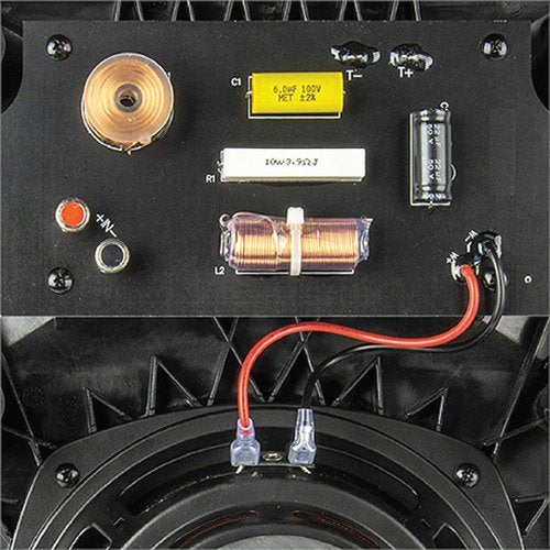 JBL - Studio 6 Dual-6.5" 2-Way In-Wall Speaker with Compression Tweeter - Black