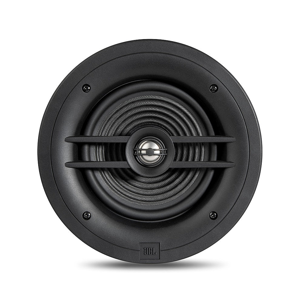 JBL - Stage In-Ceiling Loudspeaker With 1" Aluminum Dome Tweeter and 6.5" Polycellulose Cone Woofer - Black
