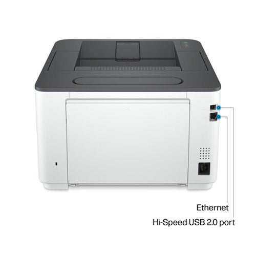 HP - LaserJet Pro 3001dw Wireless Black-and-White Laser Printer - White