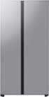 Samsung - 36 in. Wide BESPOKE Side-by-Side Smart Refrigerator with Beverage Center - Stainless Steel