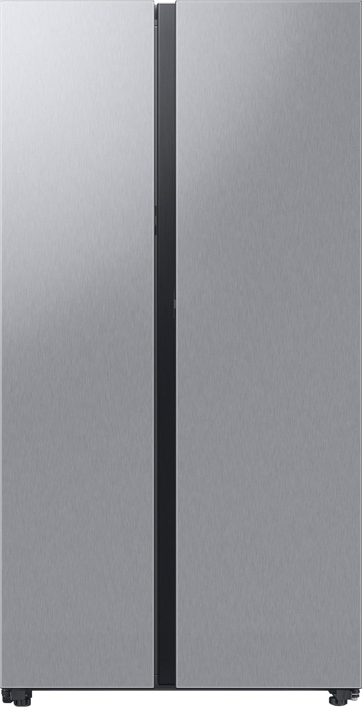 Samsung - 36 in. Wide BESPOKE Side-by-Side Smart Refrigerator with Beverage Center - Stainless Steel