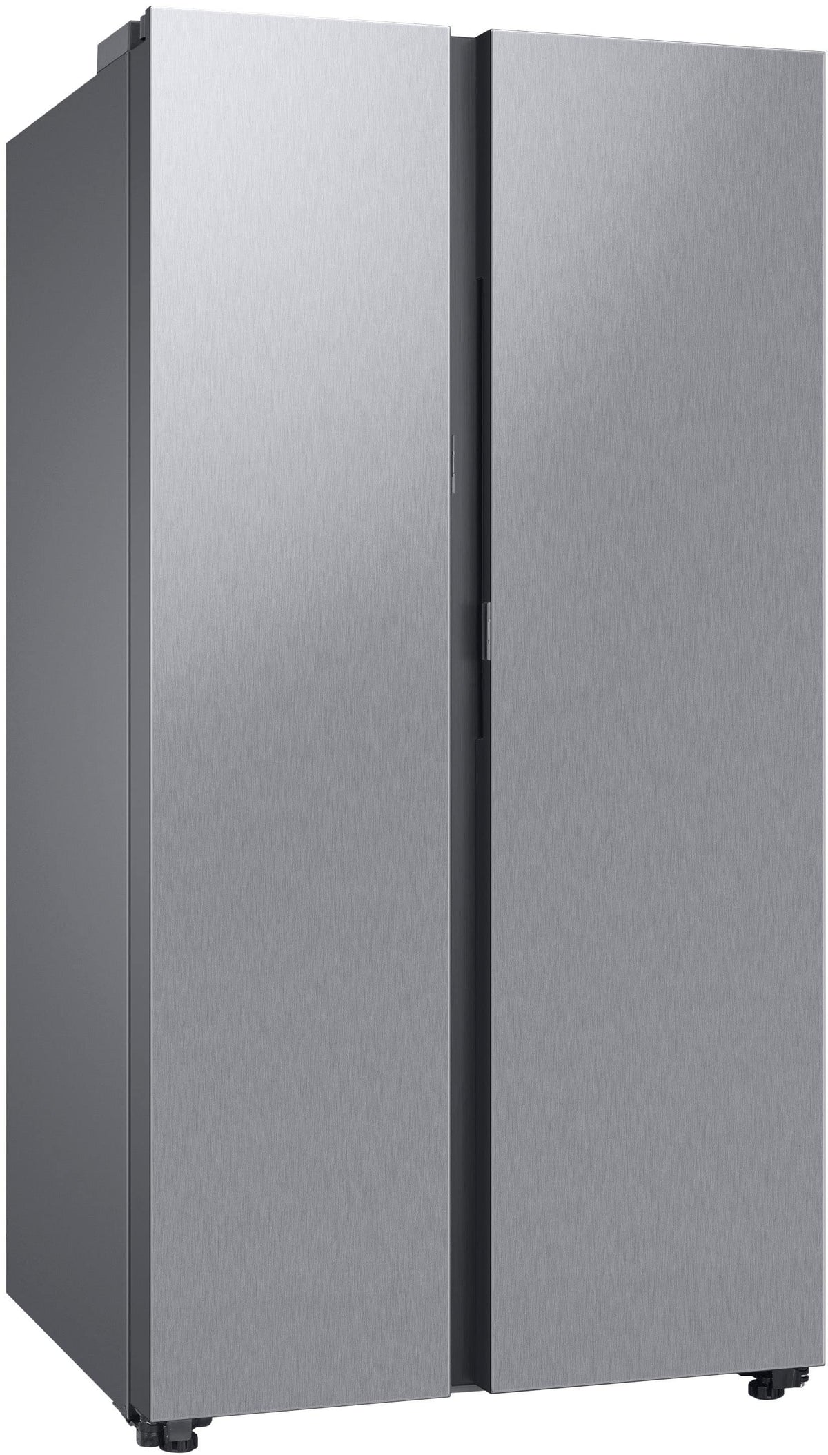 Samsung - 36 in. Wide BESPOKE Side-by-Side Smart Refrigerator with Beverage Center - Stainless Steel