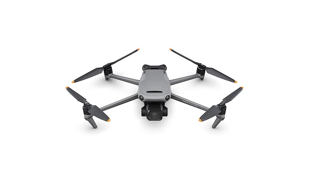 DJI - Geek Squad Certified Refurbished Mavic 3 Classic and Remote Controller with Built-in Screen - Gray