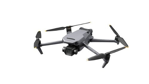 DJI - Geek Squad Certified Refurbished Mavic 3 Classic and Remote Controller with Built-in Screen - Gray
