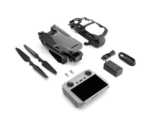 DJI - Geek Squad Certified Refurbished Mavic 3 Classic and Remote Controller with Built-in Screen - Gray