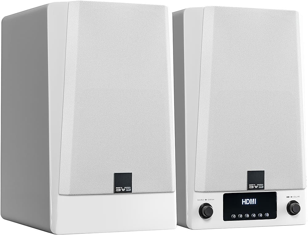 SVS - Prime Wireless Pro Powered Speaker Pair - White