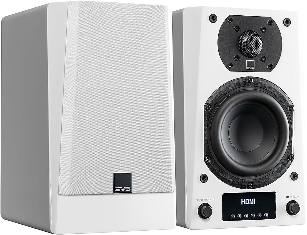 SVS - Prime Wireless Pro Powered Speaker Pair - White