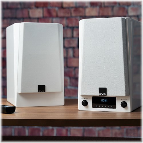 SVS - Prime Wireless Pro Powered Speaker Pair - White