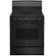 GE - 30 in. Wide 4 Elements 5.0 Cu. Ft. Freestanding Electric Radiant Smooth Cooktop Range - Black