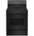 GE - 30 in. Wide 4 Elements 5.0 Cu. Ft. Freestanding Electric Radiant Smooth Cooktop Range - Black
