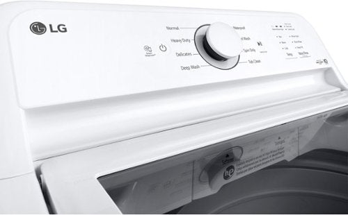 LG - 4.1 Cu. Ft. High-Efficiency Top Load Washer with TurboDrum Technology - White