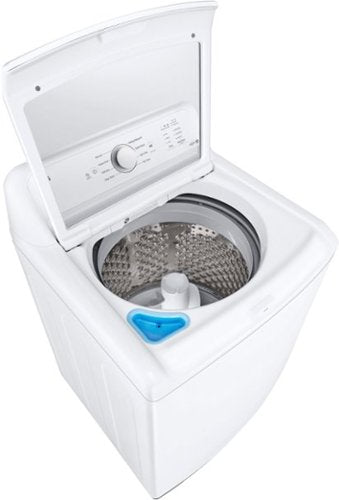 LG - 4.1 Cu. Ft. High-Efficiency Top Load Washer with TurboDrum Technology - White