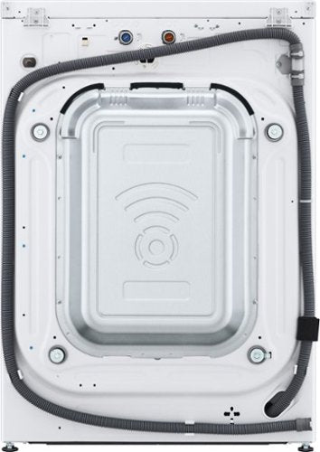 LG - 5.0 Cu. Ft. High-Efficiency Stackable Smart Front Load Washer with Steam and TurboWash 360 - White