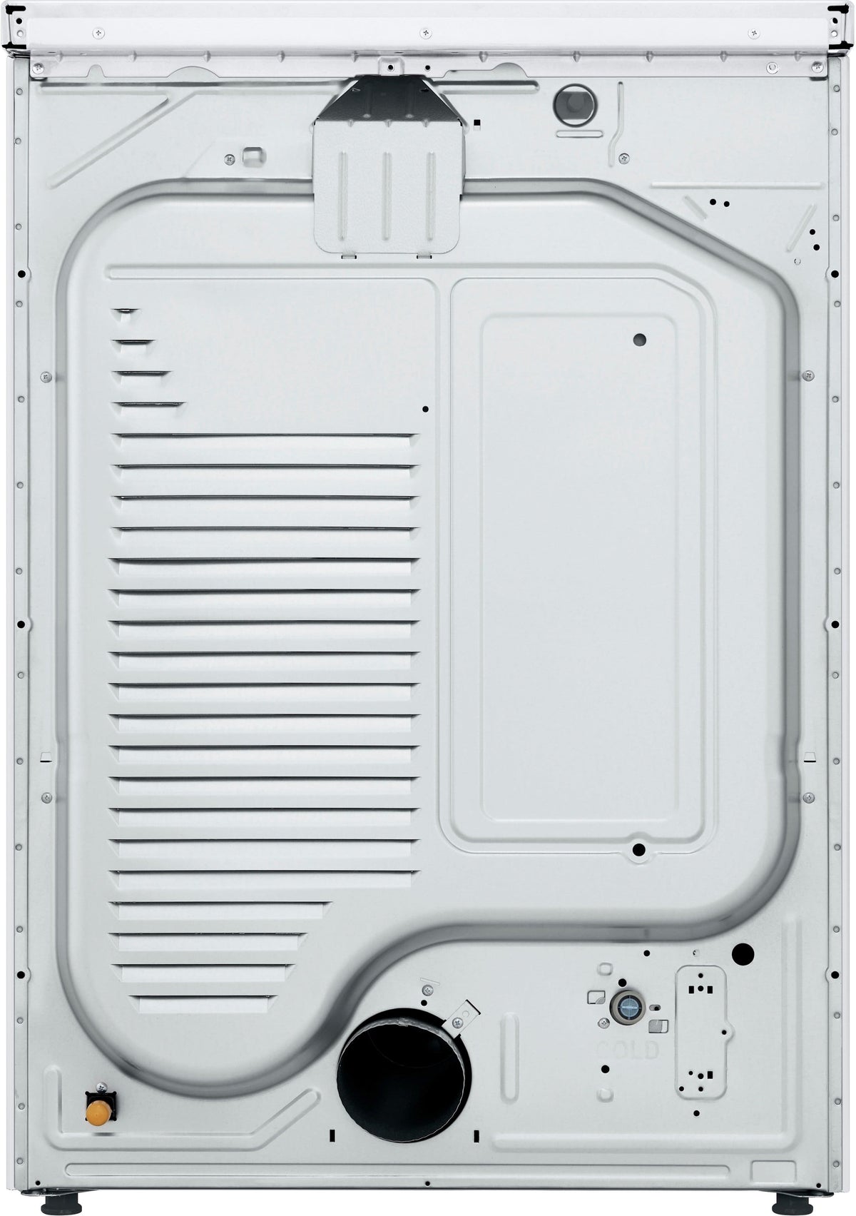 LG - 7.4 Cu. Ft. Stackable Smart Gas Dryer with Steam and Sensor Dry - White
