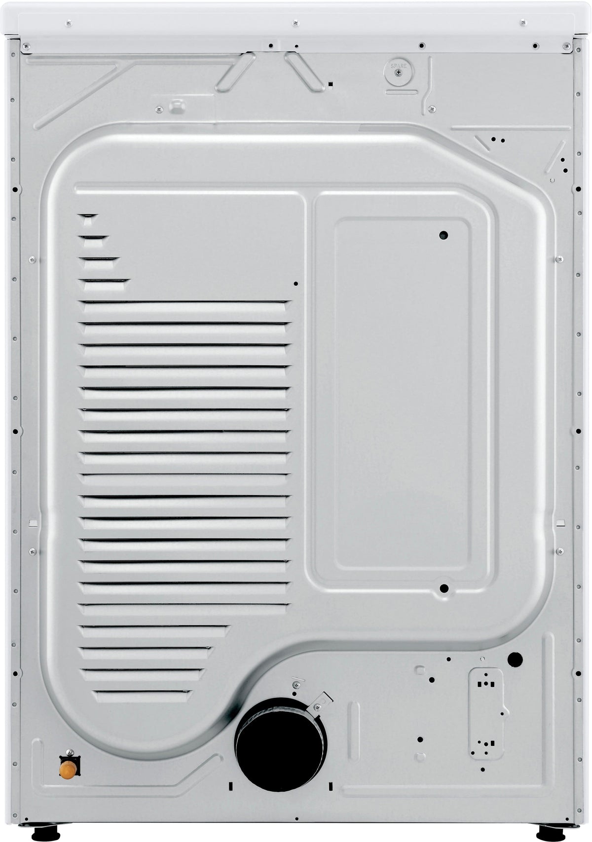 LG - 7.4 Cu. Ft. Stackable Gas Dryer with Wrinkle Care - White