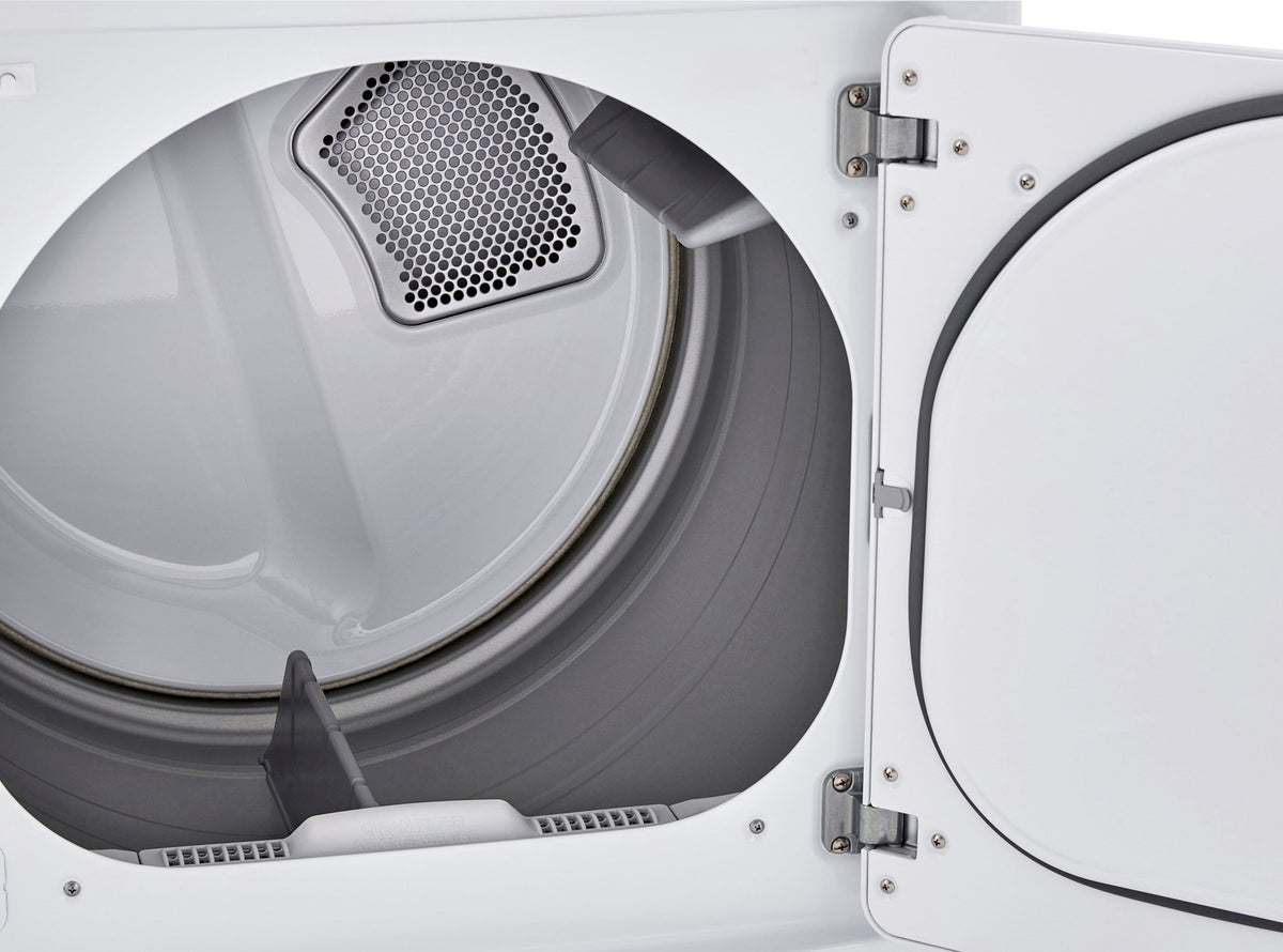 LG - 7.3 Cu. Ft. Gas Dryer with Sensor Dry - White