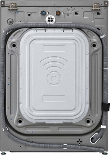 LG - 4.5 Cu. Ft. High-Efficiency Stackable Smart Front Load Washer with Steam and TurboWash 360 - Graphite Steel