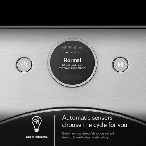LG - 4.5 Cu. Ft. High-Efficiency Stackable Smart Front Load Washer with Steam and TurboWash 360 - Graphite Steel