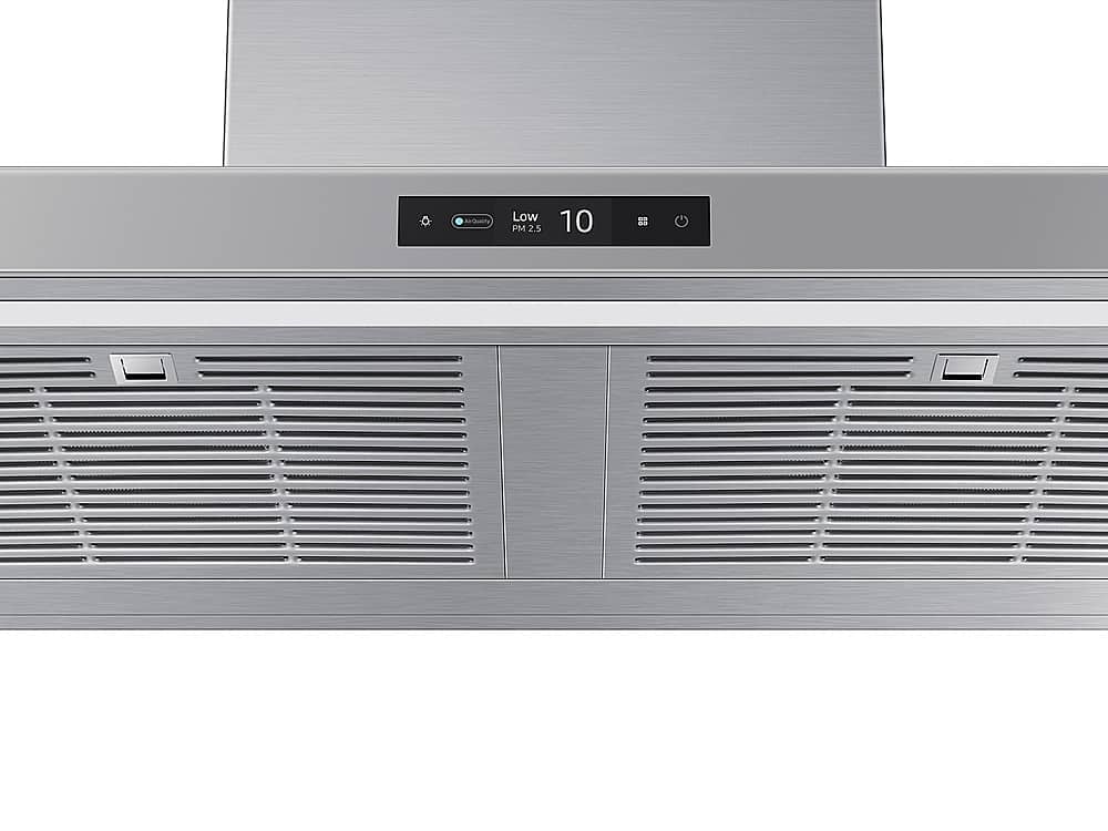 Samsung BESPOKE - 35 inches - Convertible - Wall Range Hood - Gray