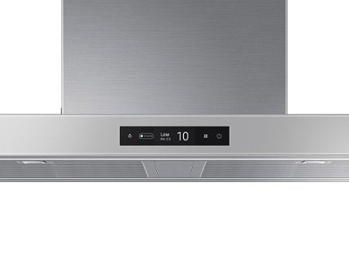 Samsung BESPOKE - 35 inches - Convertible - Wall Range Hood - Gray