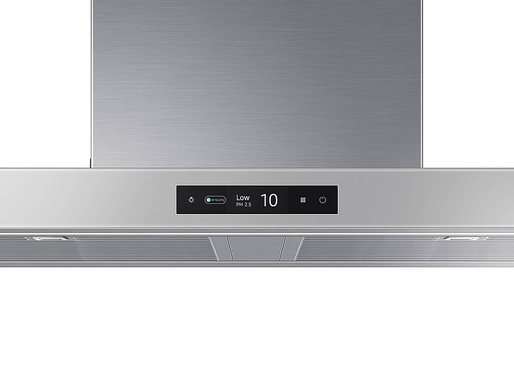 Samsung BESPOKE - 35 inches - Convertible - Wall Range Hood - Gray