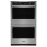 Maytag - 30" Built-In Electric Convection Double Wall Oven with Air Fry - Stainless Steel