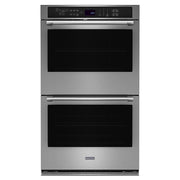 Maytag - 30" Built-In Electric Convection Double Wall Oven with Air Fry - Stainless Steel