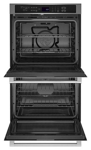 Maytag - 30" Built-In Electric Convection Double Wall Oven with Air Fry - Stainless Steel