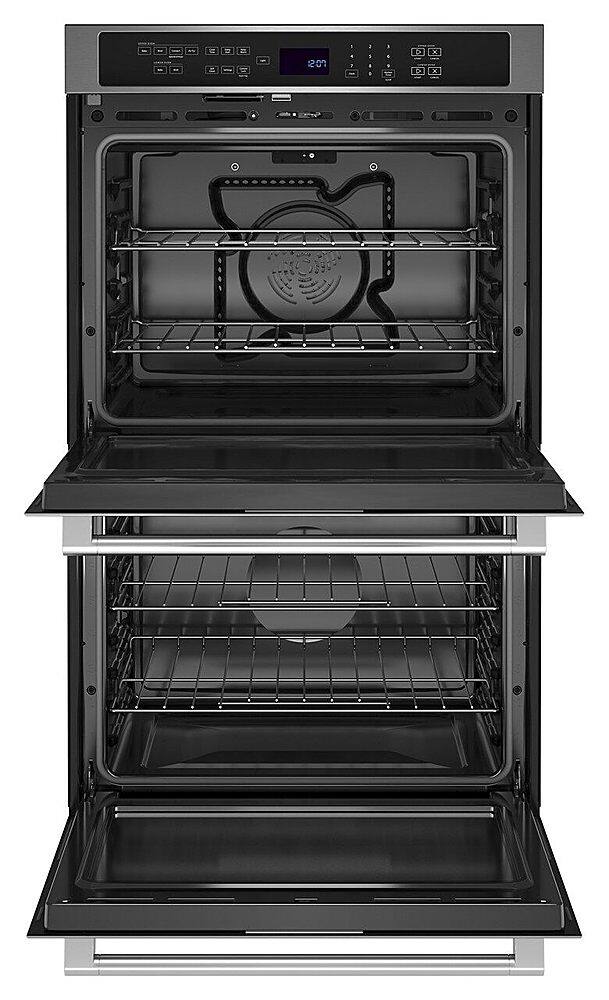 Maytag - 30" Built-In Electric Convection Double Wall Oven with Air Fry - Stainless Steel