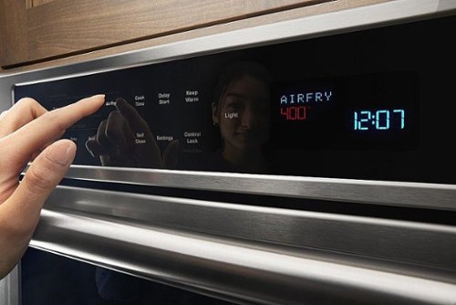 Maytag - 30" Built-In Electric Convection Double Wall Oven with Air Fry - Stainless Steel