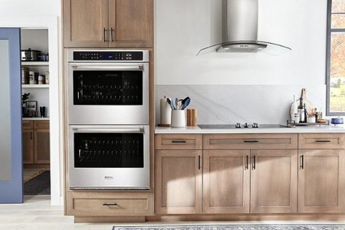 Maytag - 30" Built-In Electric Convection Double Wall Oven with Air Fry - Stainless Steel