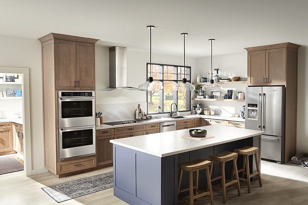 Maytag - 30" Built-In Electric Convection Double Wall Oven with Air Fry - Stainless Steel