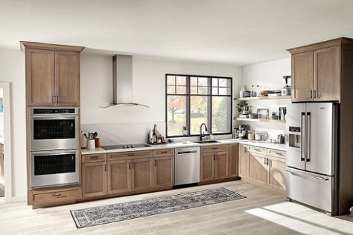 Maytag - 30" Built-In Electric Convection Double Wall Oven with Air Fry - Stainless Steel