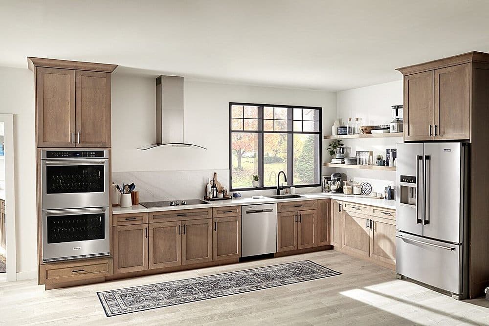 Maytag - 30" Built-In Electric Convection Double Wall Oven with Air Fry - Stainless Steel
