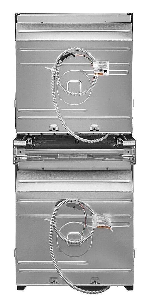 KitchenAid - 24" Built-In Electric Convection Double Wall Oven with WiFi - Stainless Steel