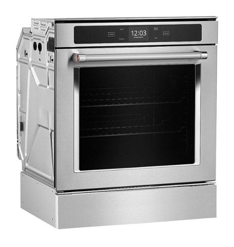 KitchenAid - 24" Built-In Electric Convection Single Wall Oven with WiFi - Stainless Steel