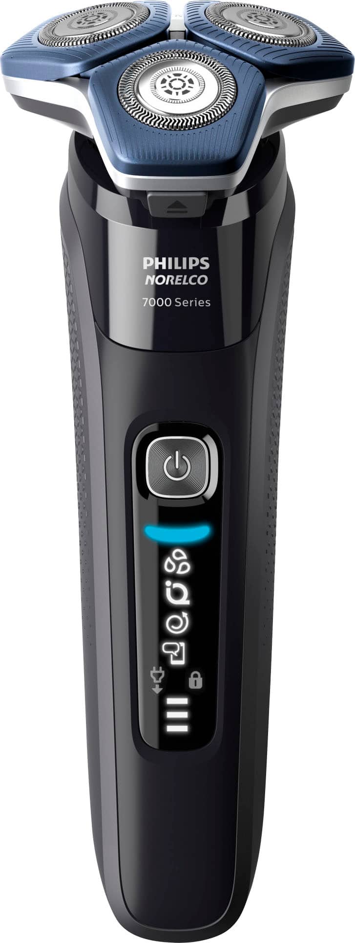 Philips Norelco - Shaver 7600, Rechargeable Wet & Dry Electric Shaver with SenseIQ Technology - Black