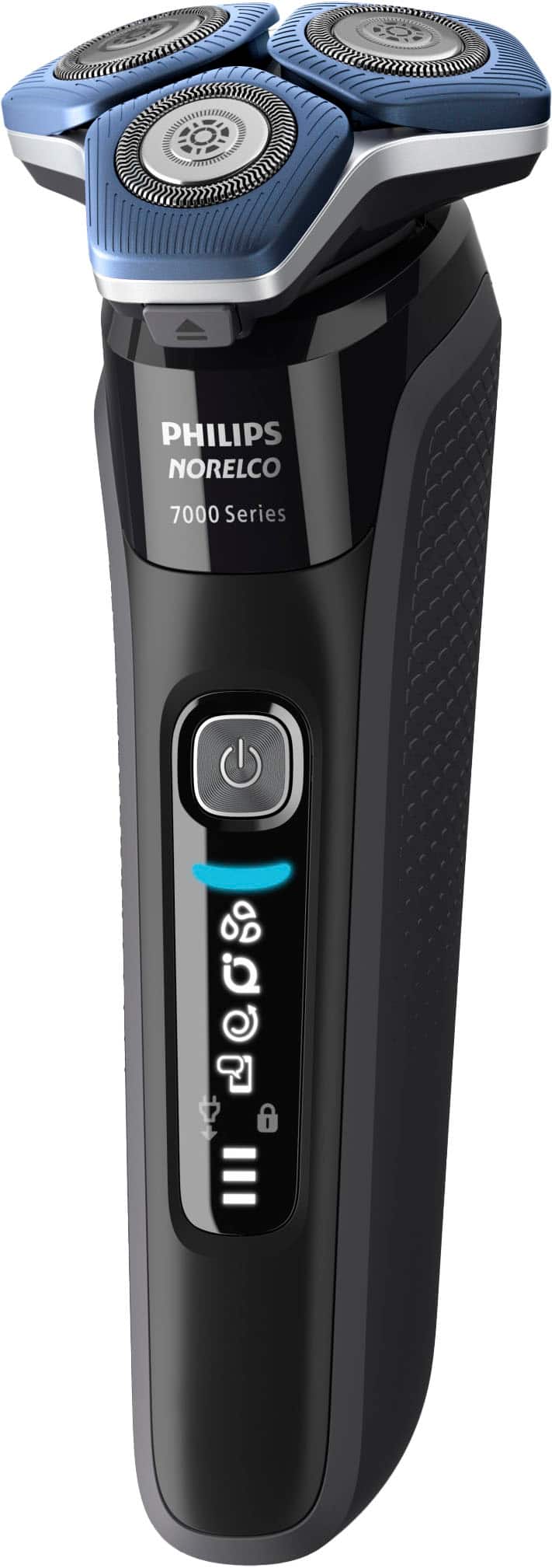 Philips Norelco - Shaver 7600, Rechargeable Wet & Dry Electric Shaver with SenseIQ Technology - Black